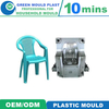 Arm Chair Mould Injection Mold Plastic Mould High Back Chair Mould Italy Design Hot Sale Furniture Mold in Taizhou