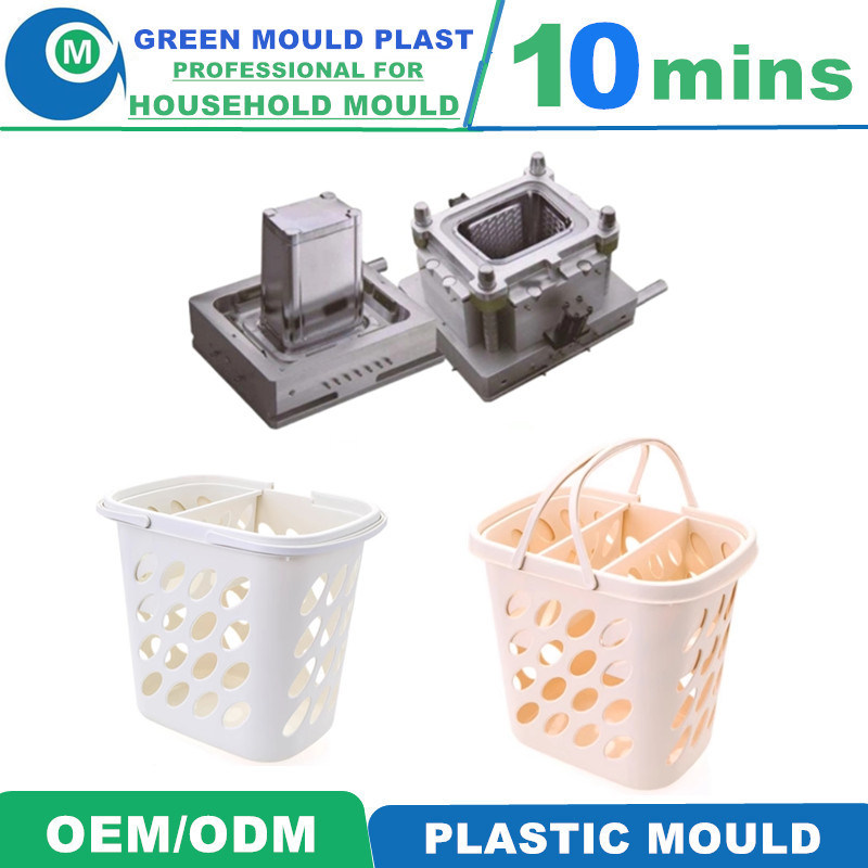Hot Selling Professional Household Mould Maker Attractive Design Plastic Laundry Basket Injection Mould