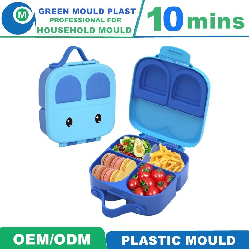 High Quality Customized Professional Plastic Injection Lunch Box Mould Manufacturer Factory