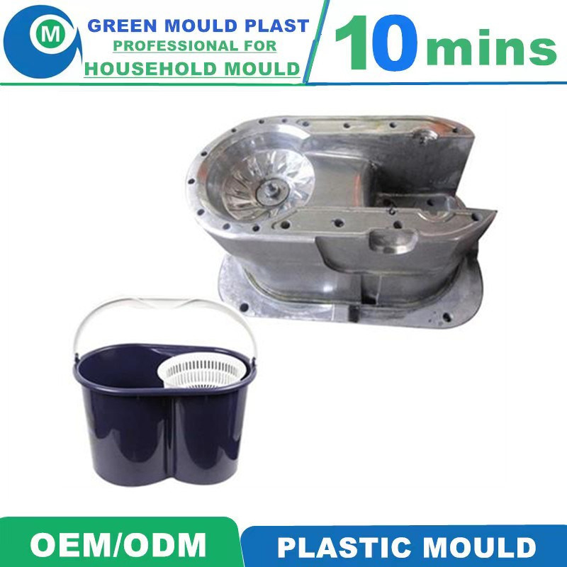 Hot Selling and Good Price Mop Bucket Plastic Injection Mold