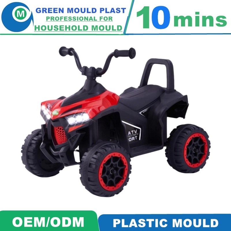 Customized Professional New Design Plastic Baby Motor Car with 3 Wheels Injection Mold Manufacturer Factory