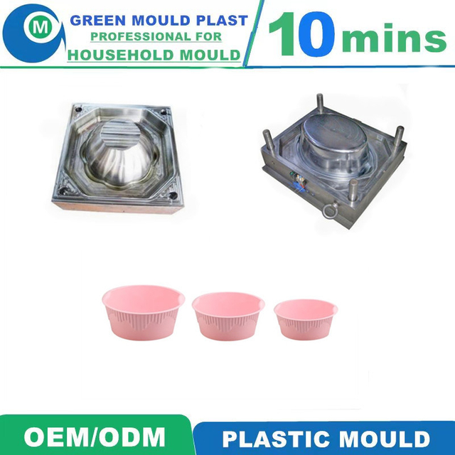Hot Sale Cheap Price Customized Colorful Plastic Injection Bathware Basin Mould