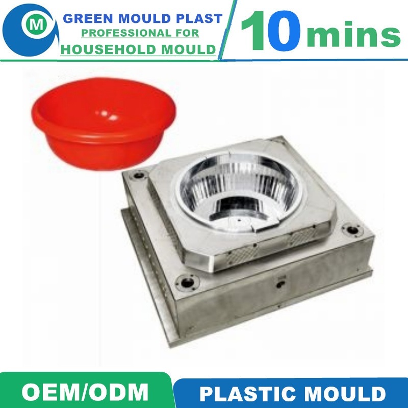 High Quality Cheap Factory Direct Sale Plastic Injection Secondhand Basin Mould Manufacturer