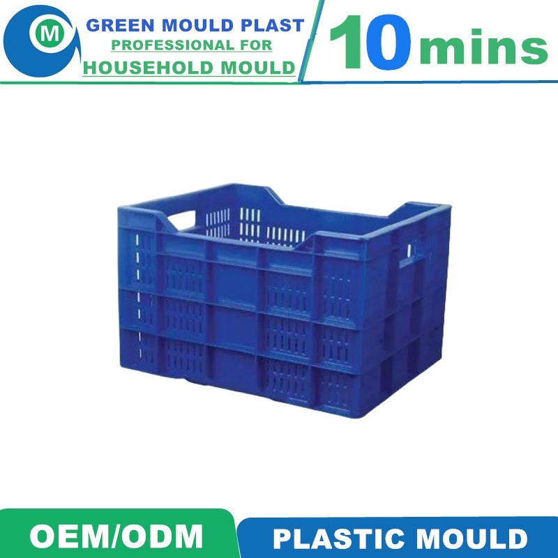 Customized Professional High Quality Cheap Hot Sale Crate Mould Plastic Injection Mould Manufacturer Factory