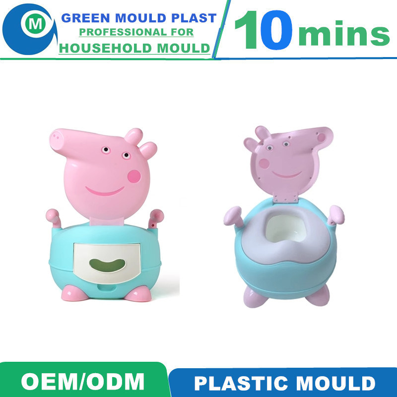 OEM Plastic Baby Toilet Children Step Moulds Double Plastic Stool Moulds/Plastic Injection Mould/Mold