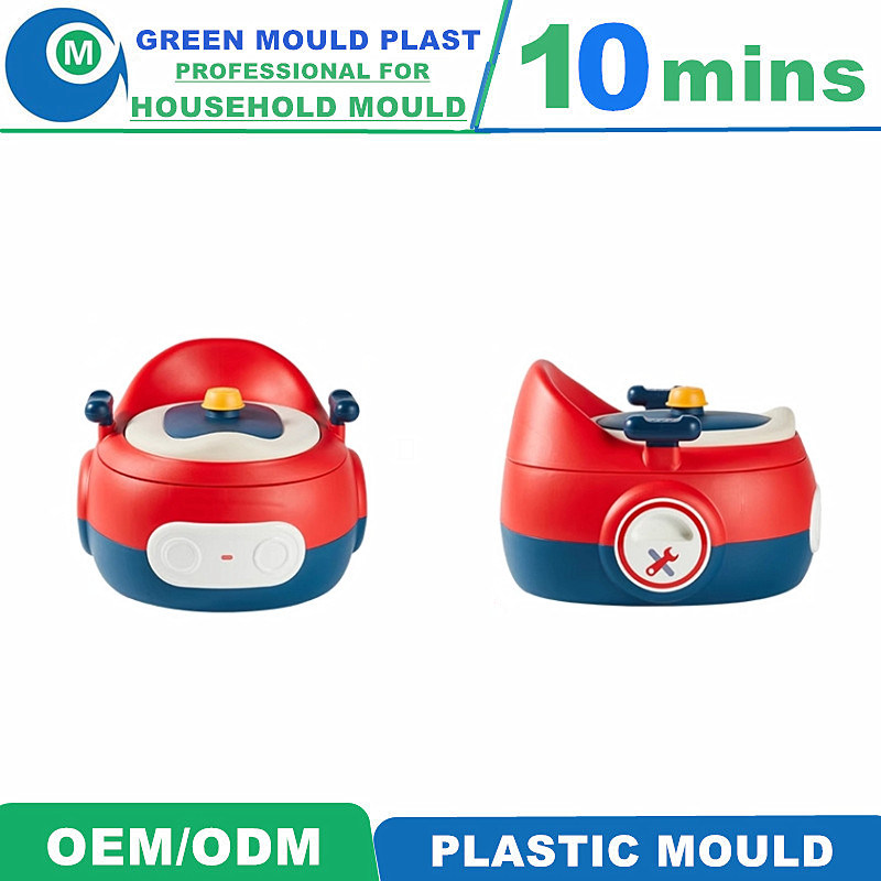 OEM Plastic Baby Toilet Children Step Moulds Double Plastic Stool Moulds/Plastic Injection Mould/Mold