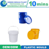 5L 10L 20L Multi Size Hot Selling Plastic Injection Paint Bucket Mould