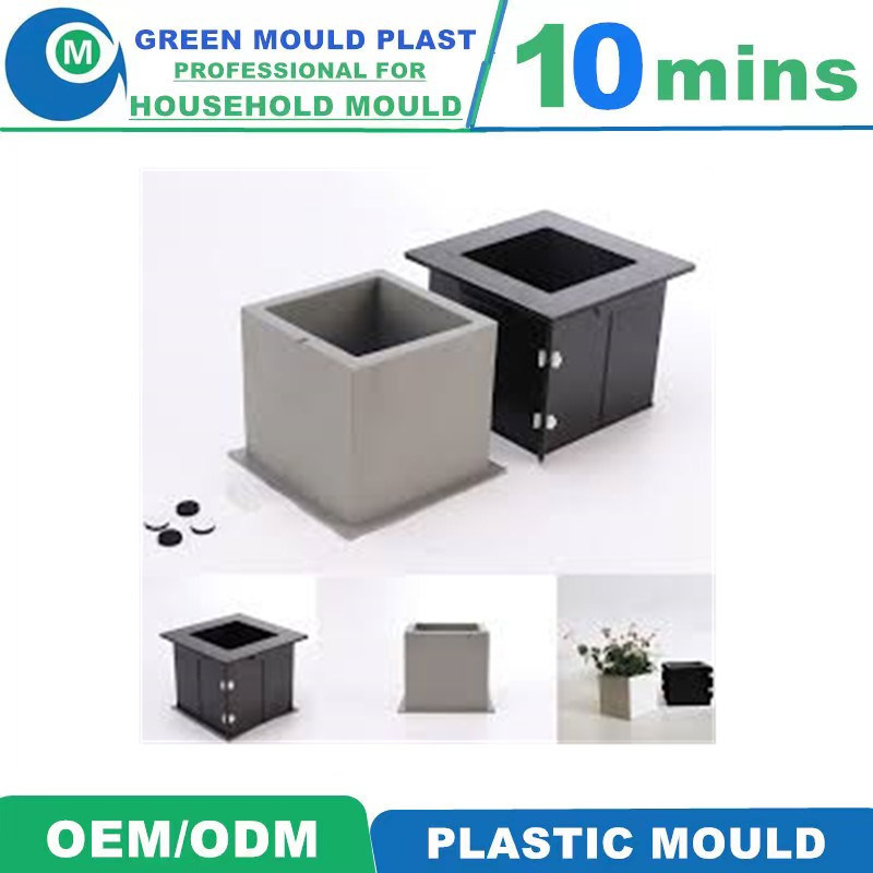 European Style Multi Style Plastic Injection Mould Flower Pot Mold