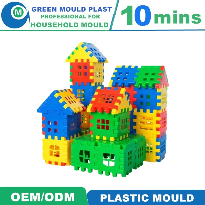 Customized Professional Hot Sale High Quality Plastic Building Block Injection Mold Manufacturer Factory