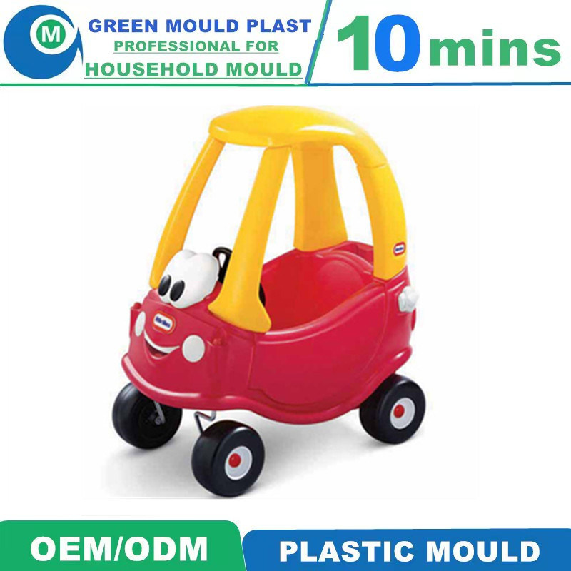 Customized High-Quality Toy Mould Swing Car Mold Injection Plastic Mould in Taizhou