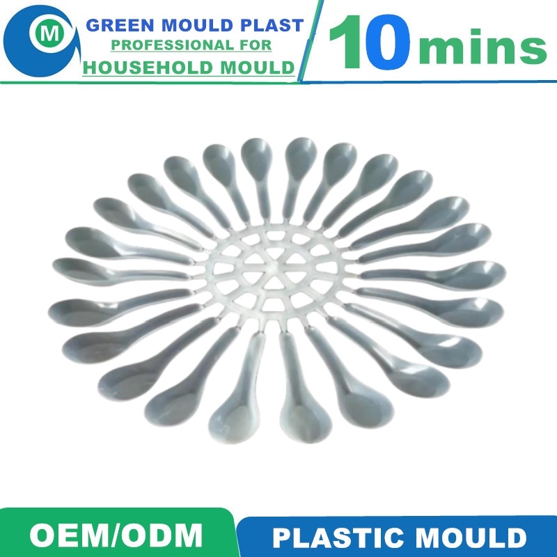 Hot Sale Plastic Spoon Molds Spoon Molds Plastic Cutlery Molds