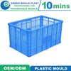 Plastic Injection Pallet Box Crate Mould Mold Packing Pallet Mould Supplier