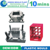 Plastic Vegetable Crates Mould Stackable Plastic Mold Milk Crate Injection Mold