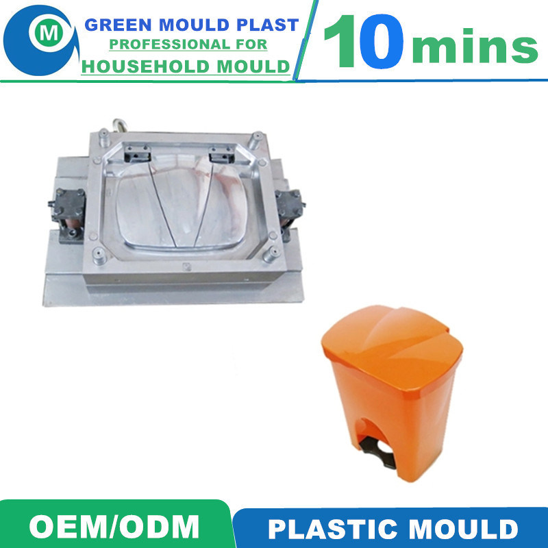 Used Garbage Basket Mould for Second Hand Plastic Dustbin Molds