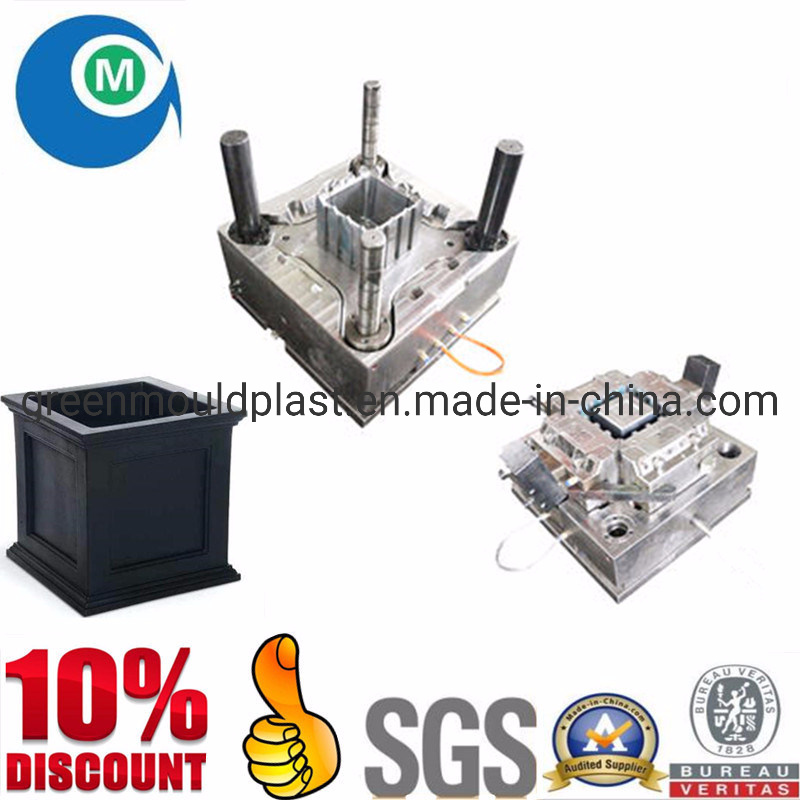 Flowerpot Tray Plastic Mould Design Manufacture Flowerpot Rack Mold