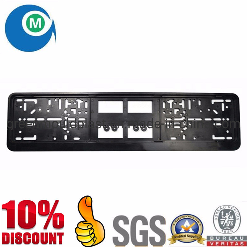 China Injection Plastic Car Licence Plate Frame Mould