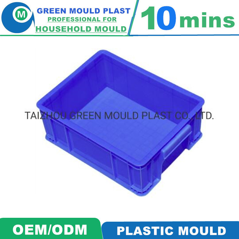 High Quality Plastic Injection Mold for Fish Crate Container Costumized Crate Mould