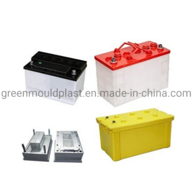 Plastic Injection Auto Car Battery Box Contaimer Case Mould