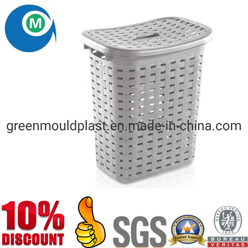 Professional Plastic Household Laundry Basket Injection Mould