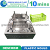 Injection Plastic Rattan Folding Crate Mould Supplier Taizhou