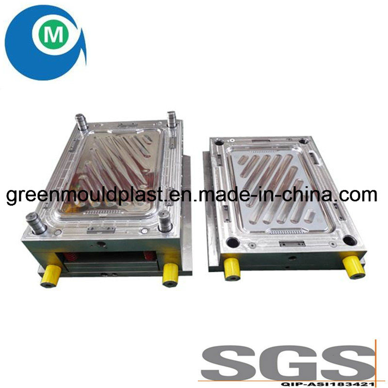 Hot Runner with Single Cavity Injection Plastic Lunch Box Container Mould Supplier