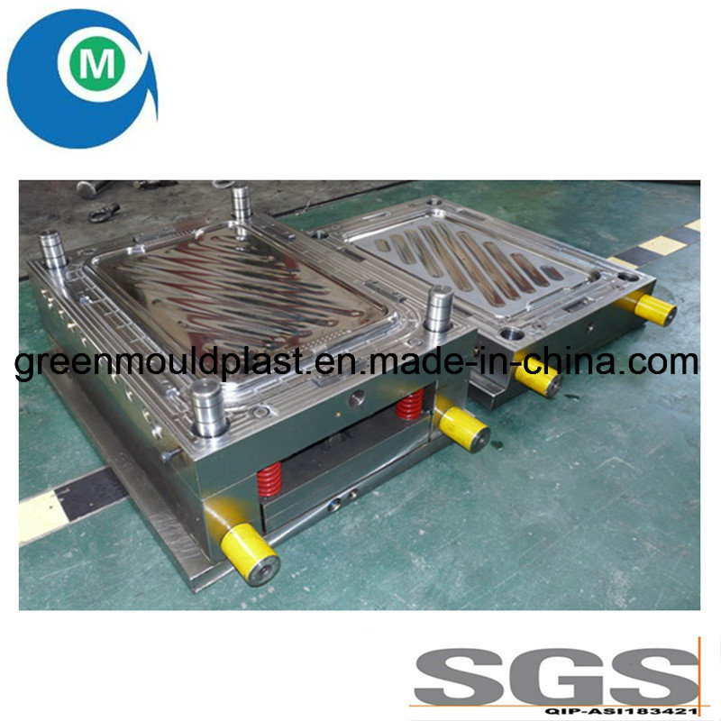 Quality Assurance Plastic Injection Thin Wall 2 Cavity Hot Runner Aviation Cup Mould