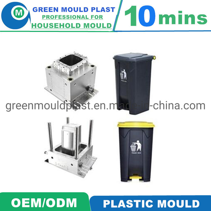 Supply China Mould Maker Factory Plastic Injection Household Dustbin Mould