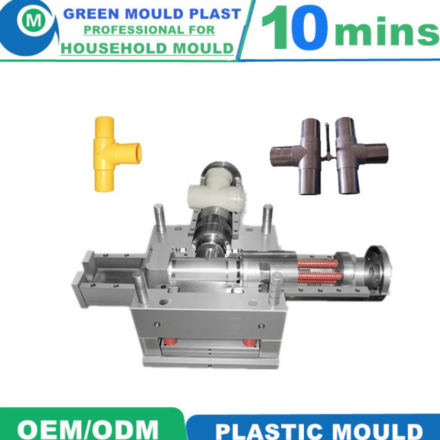 China Manufacturer High Quality PE Pipe Fitting Plastic Injection Mould Mold