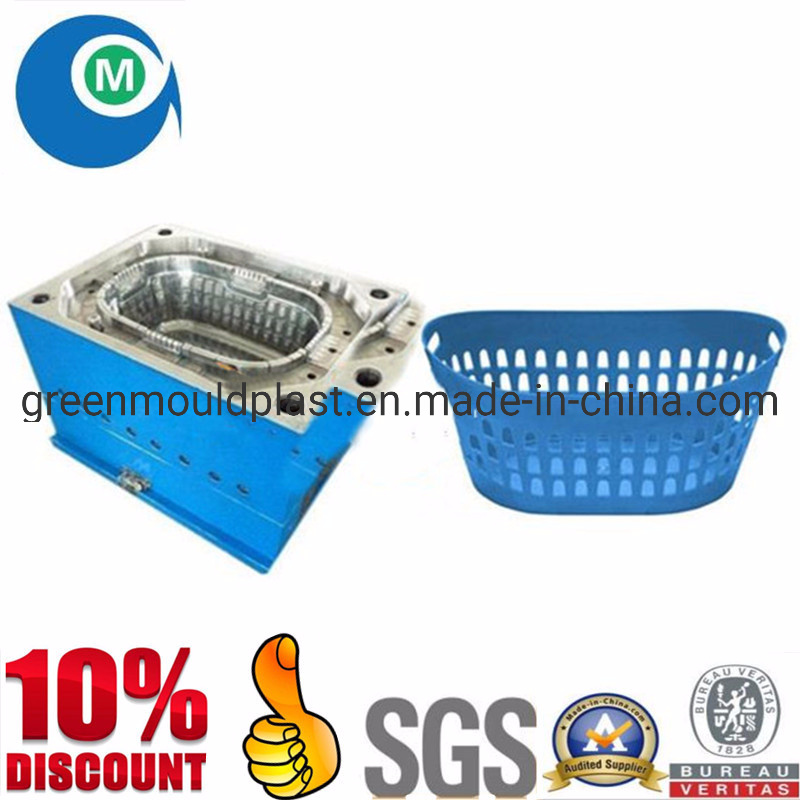 Plastic Shopping Basket Injection Mould for Supermarket