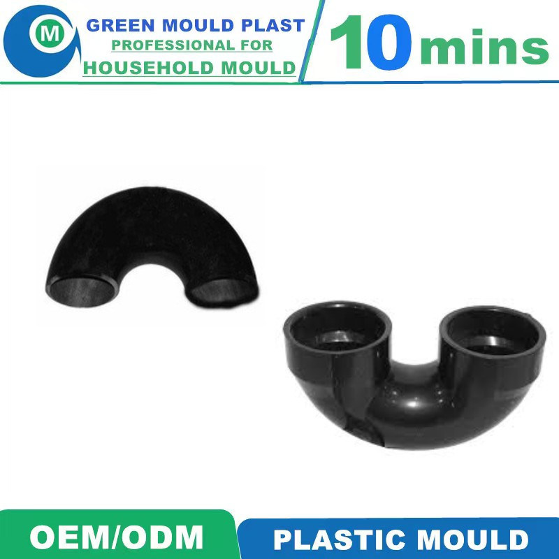 Plastic PVC Bend Pipe Fitting Mould Elbow Tee Valve Pipe Fitting Mold