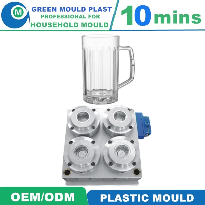 Huangyan Green Manufacturer Beer Plastic Cup Injection Mould