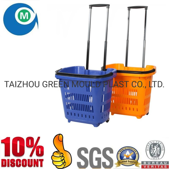 High Quality Injection Plastic Shopping Basket Mould Manufacturer