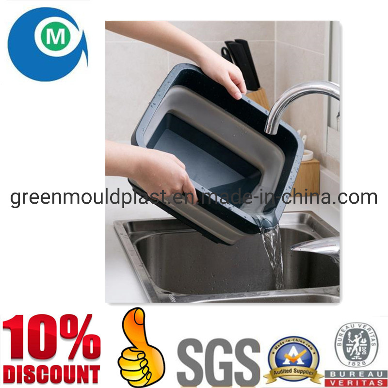 OEM Injection Plastic Oval Folding Bucket Mould Supplier Taizhou