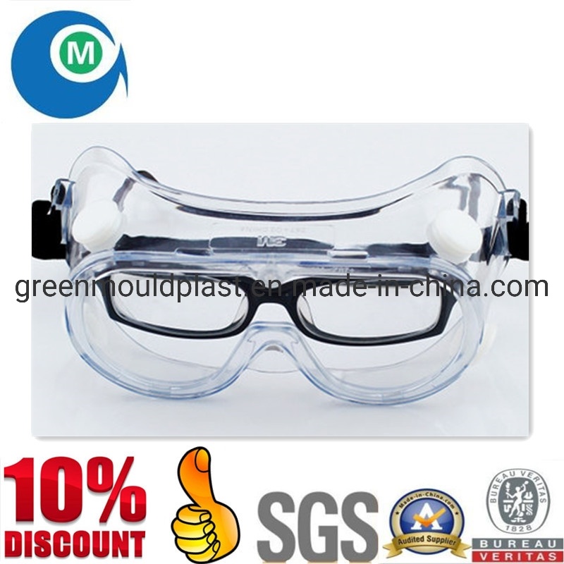 Plastic High Quality Safety Goggles Mould in Green Mould Plast