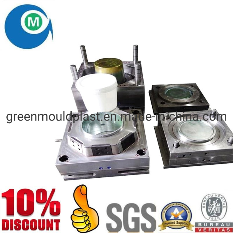 China New Design Precision CNC Plastic Water Bucket Injection Mould