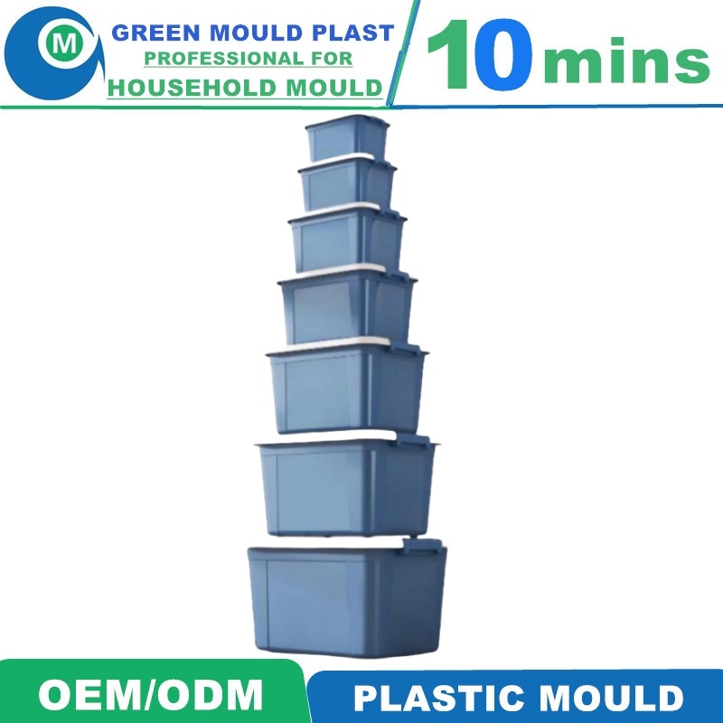 Customized Storage Box Mould Custom Plastic Injection Mold
