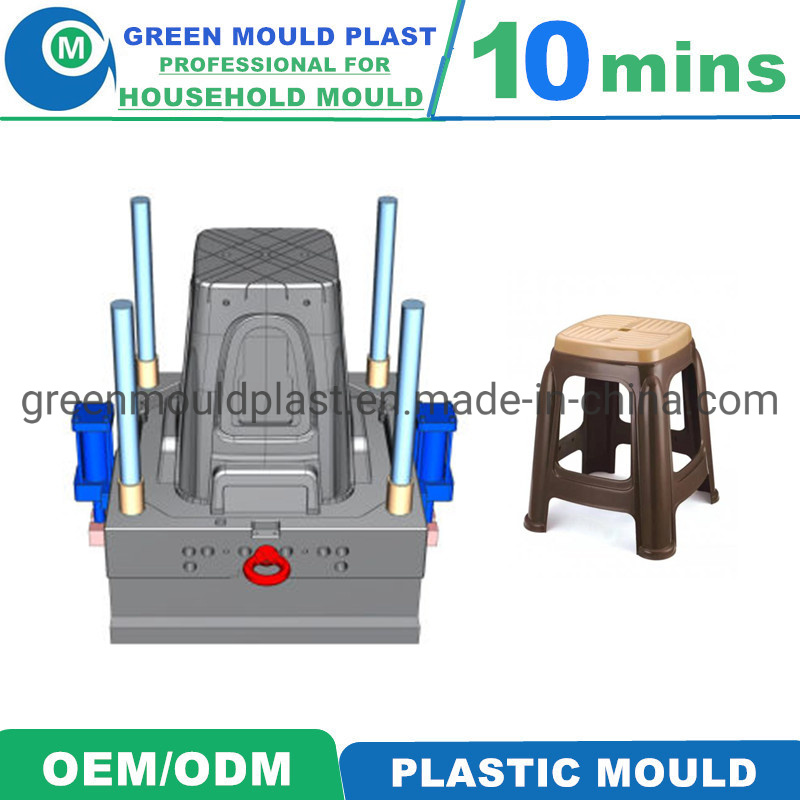 Plastic Stool Chair Injection Mould