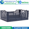 Mould Mold High Quality Injection Plastic Mould Folding Black Crate Mould with Factory Price