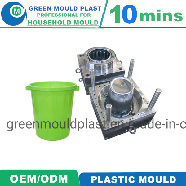 Injection Plastic Water Bucket Mould with Different Liter