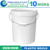 Print Bucket 25L Injection Plastic Tool Mould with High Life