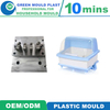 High Grade Domestic Plastic Dish Rack Molds With Diverse Styles