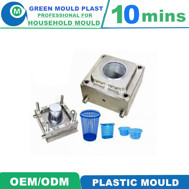 Top Quality Domestic Plastic Washing Cloth Basket Molds With Multiple Styles