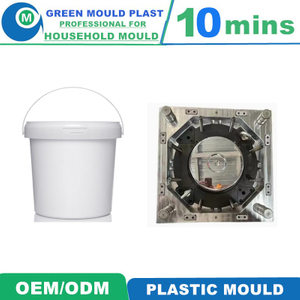 Superior Domestic Plastic Paint Bucket Molds In Assorted Styles