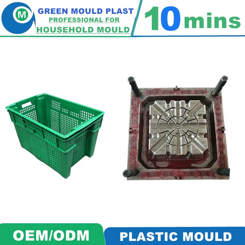 High Quality Domestic Plastic Crate International Molds in Various Styles