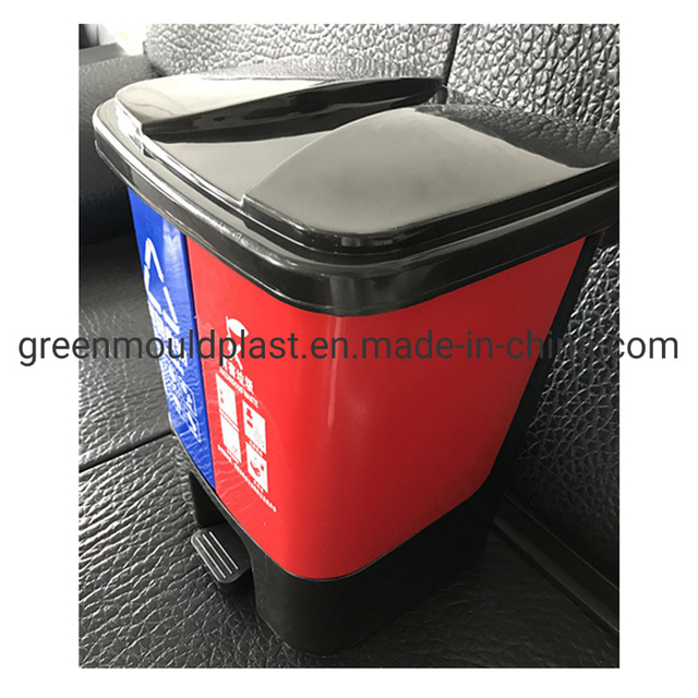 Making 20L High Quality Plastic Injection Dustbin Mould Best Price