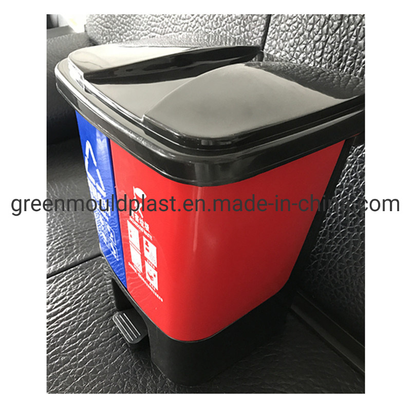 Making 20L High Quality Plastic Injection Dustbin Mould Best Price