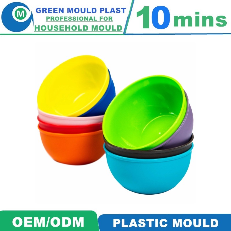 Hot Sale High Quality Reliable High Strength Plastic Injection Bowl Mould Manufacturer