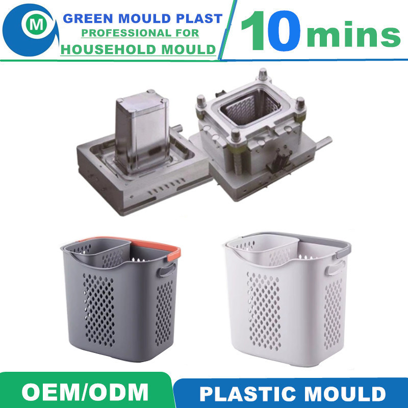 Hot Selling Professional Household Mould Maker Attractive Design Plastic Laundry Basket Injection Mould