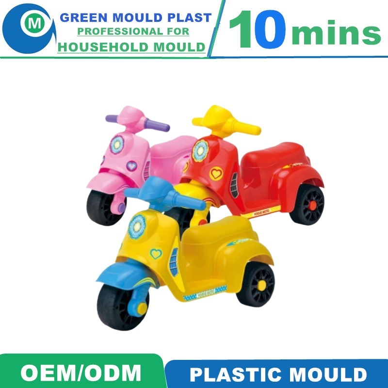 Customized Professional New Design Plastic Baby Motor Car with 3 Wheels Injection Mold Manufacturer Factory