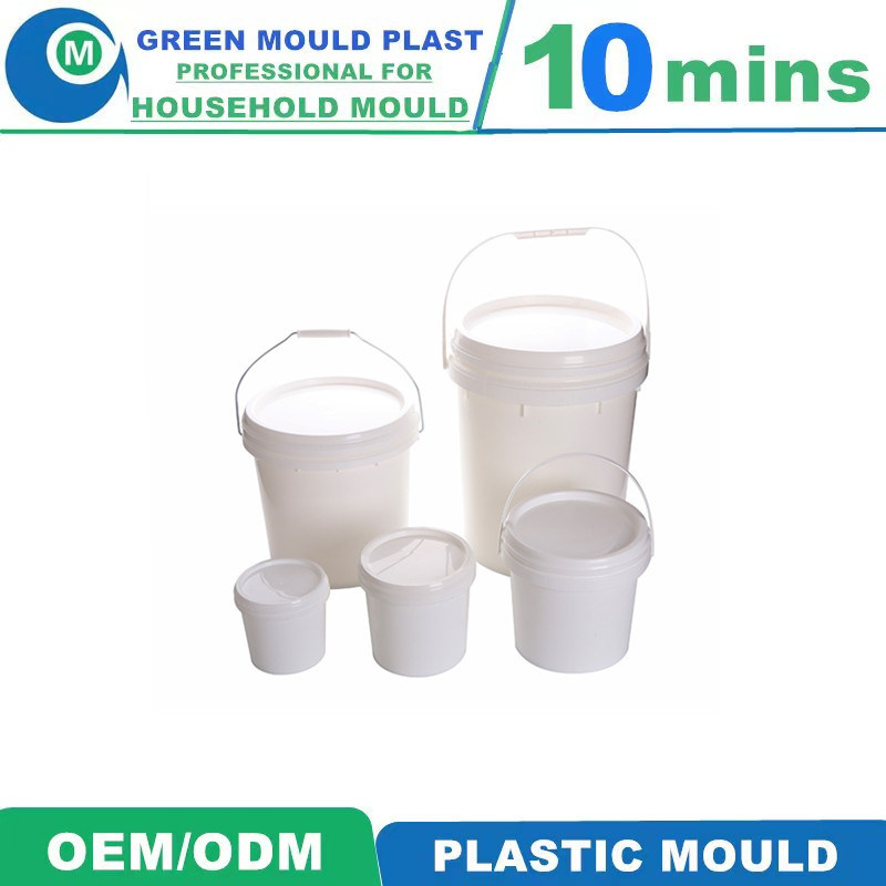 Customized Multi Size High-Quality Plastic Injection Paint Bucket Mould